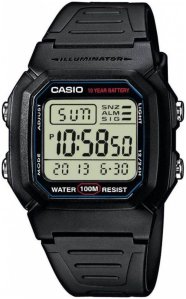 CASIO Mod. W-800H-1A WR 100 MT ILLUMINATOR **ORIGINAL BOX**