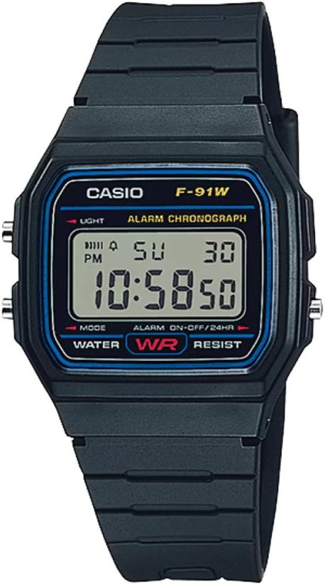 CASIO  Retro Vintage F-91W-1YEG